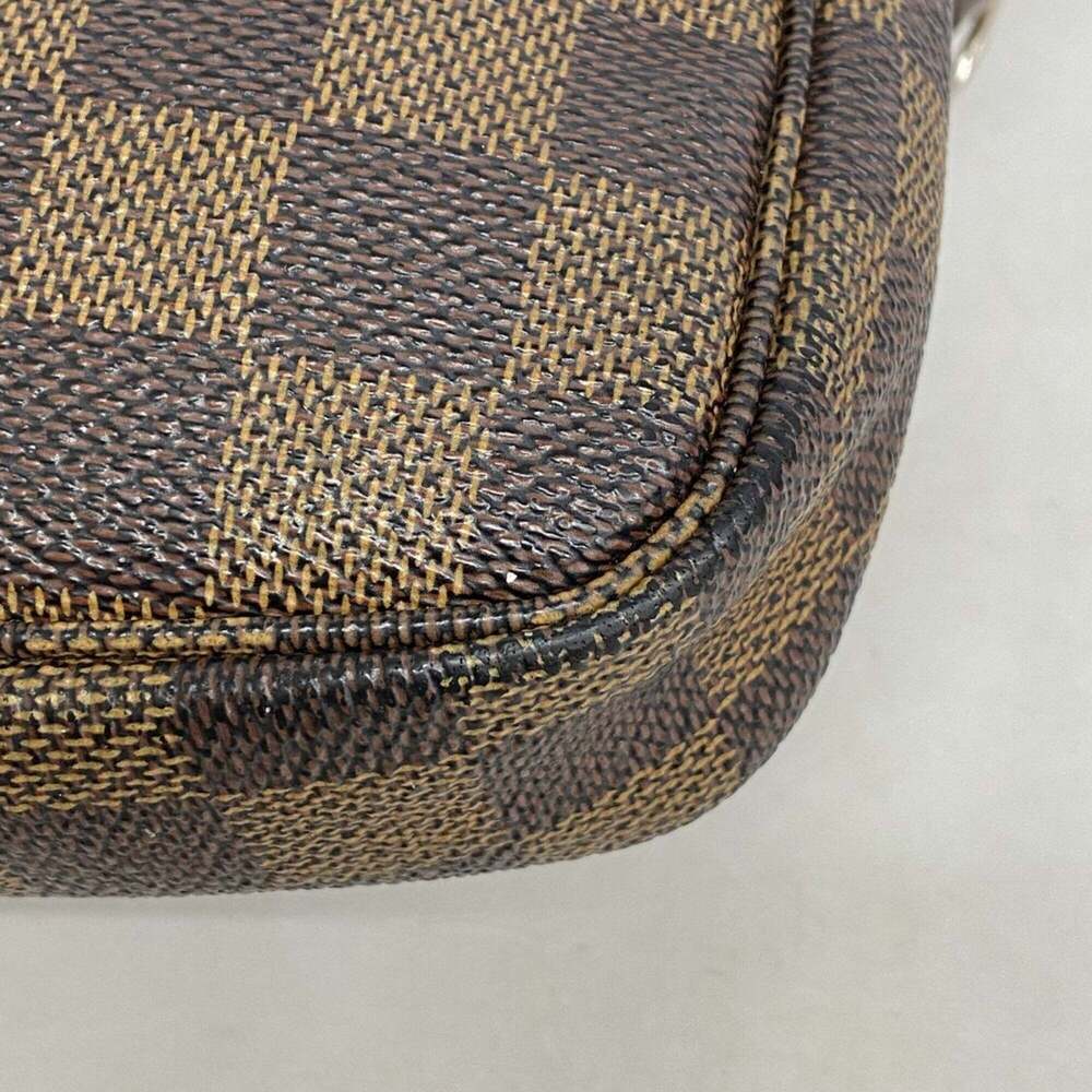 LOUIS VUITTON Brown Damier Pochette Pouch - Picture 6 of 9